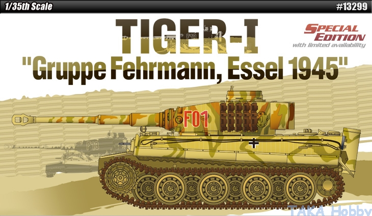 German Tiger I "Gruppe Fehrmann, Essel 1945"
