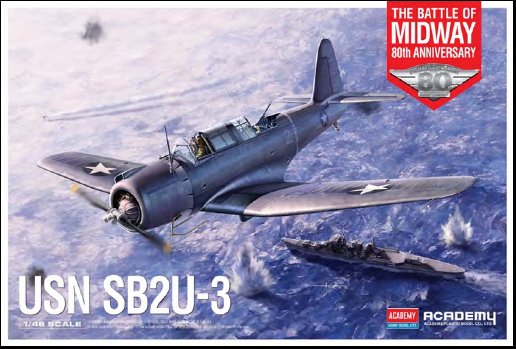 SB2U-3 USN Bomber Battle of Midway 80th Anniversary