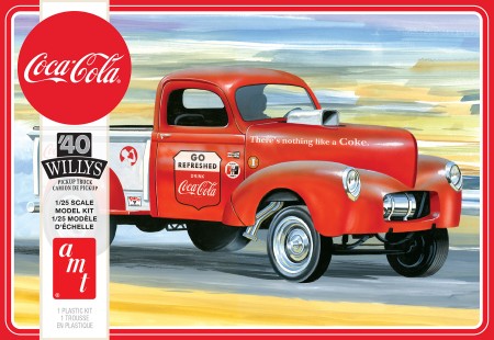 Coca-Cola 1940 Willys Gasser Pickup Truck - Click Image to Close