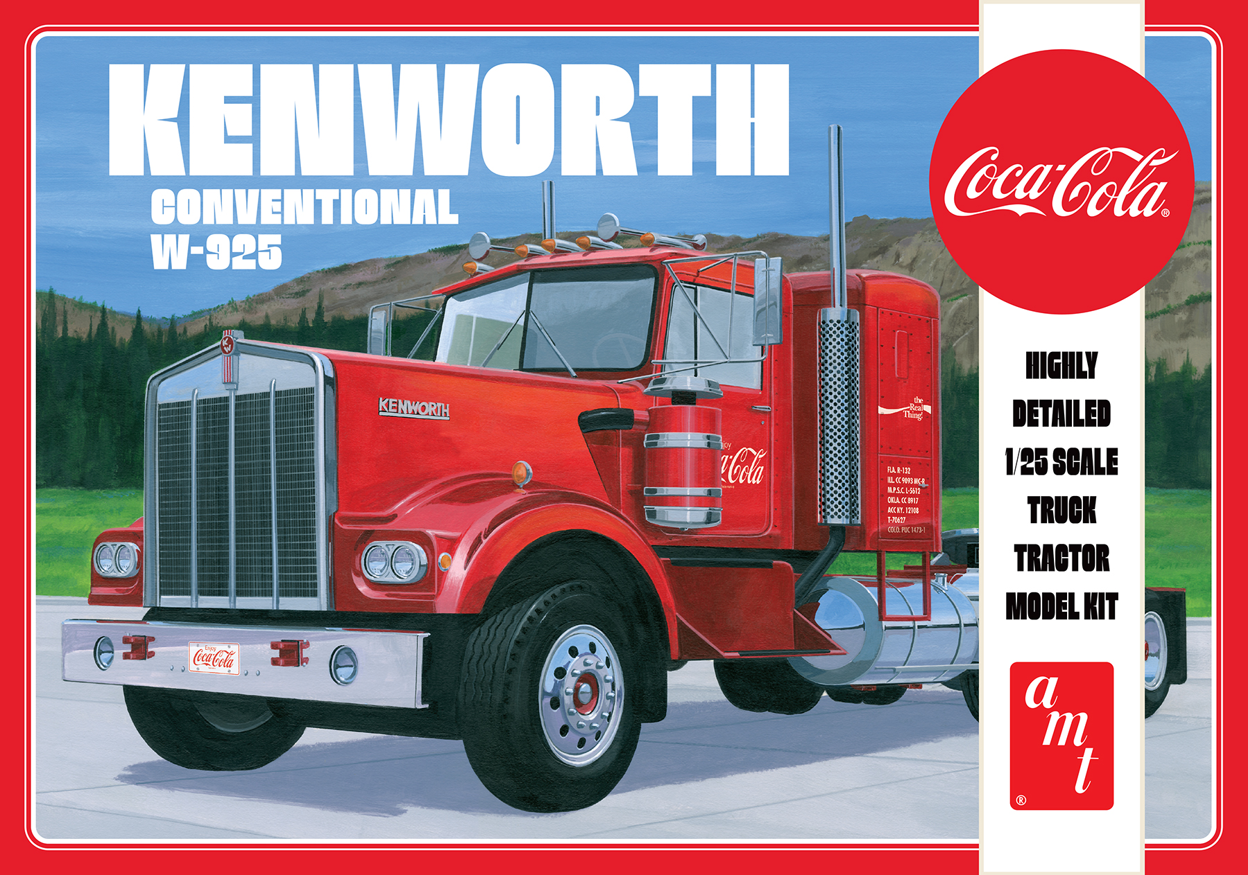 Coca-Cola Kenworth W925 Tractor Cab w/Sleeper
