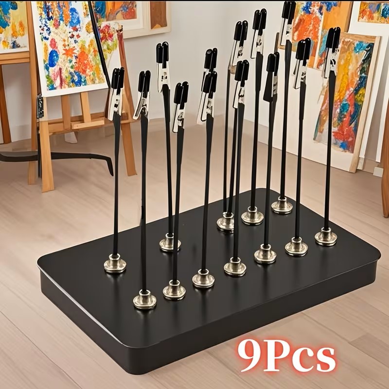 ECHP 9pcs Model Painting Clip Set