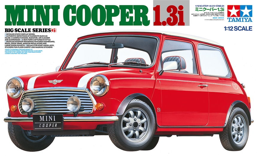 Tamiya 1/12 Mini Cooper 1.3I