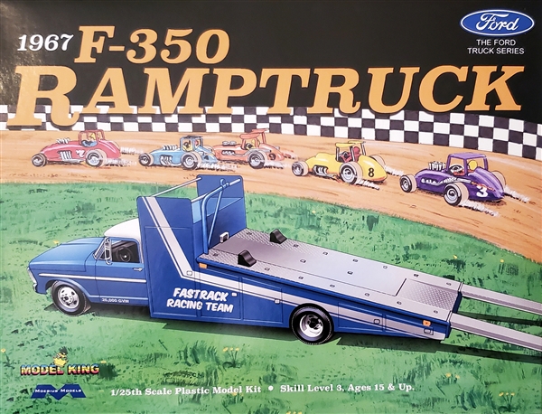 Moebius 1967 Ford F350 Ramp Truck