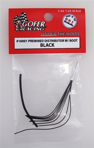 Gofer Racing 1/24-1/25 Black Prewired Distributor