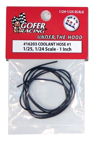 Gofer Racing 1/24-1/25 Coolant Hose 1"