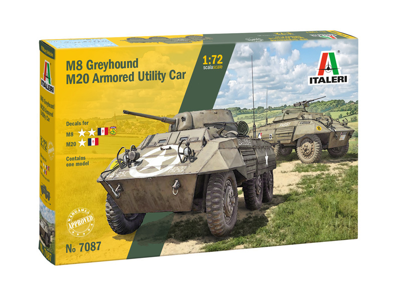 Italeri 1/72 M8 Greyhound / M20 Armored Utility Car