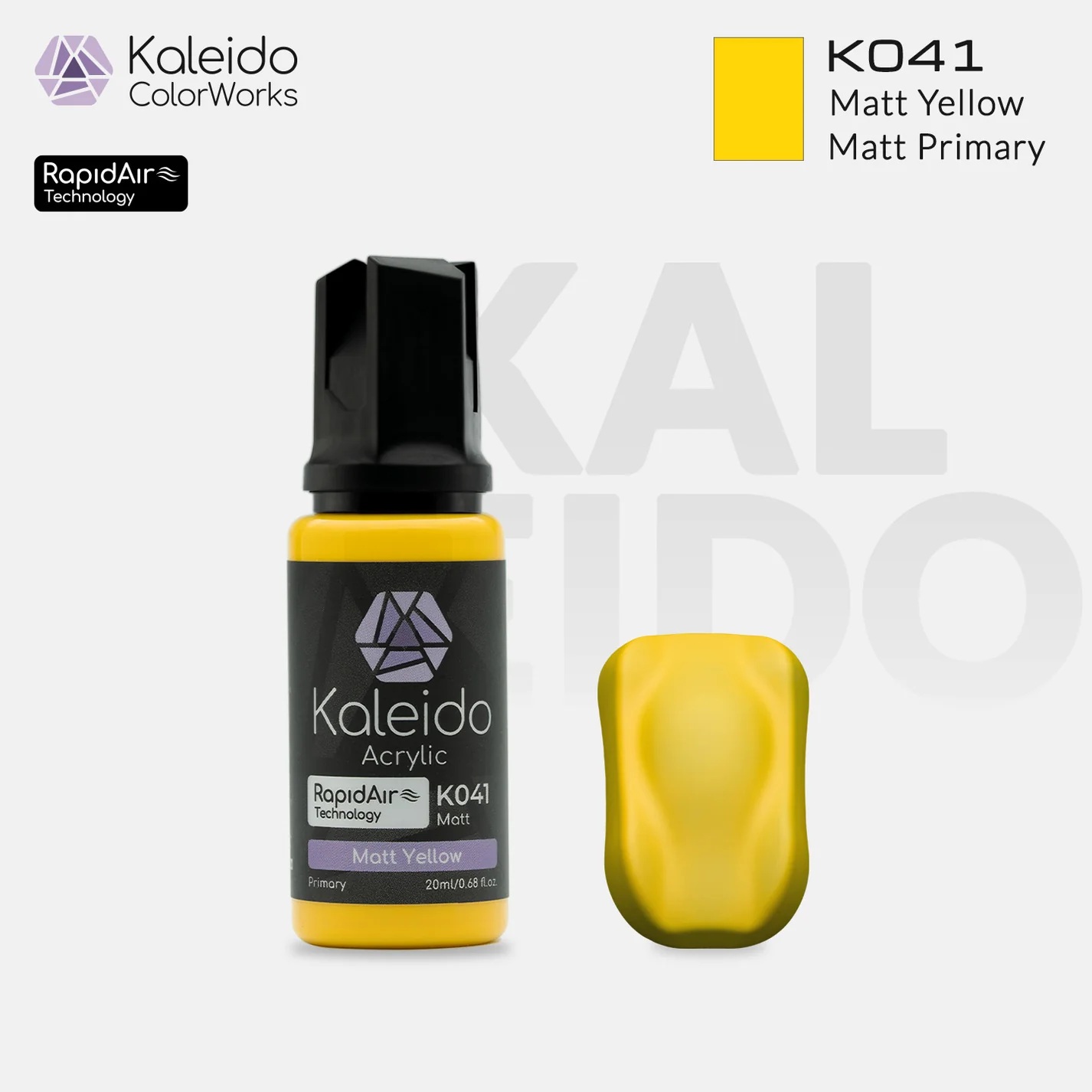 K041 Matt Yellow