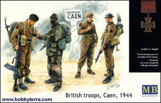 British Troops, Caen 1944