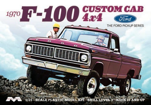 1970 Ford F100 Custom Cab 4x4 Pickup Truck