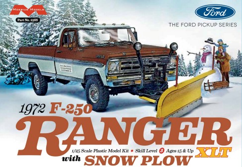 1972 Ford F250 Ranger XLT Pickup Truck w/Snow Plow