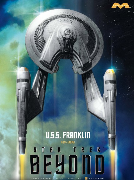 Star Trek Beyond: USS Franklin NX326 Starship 1/350