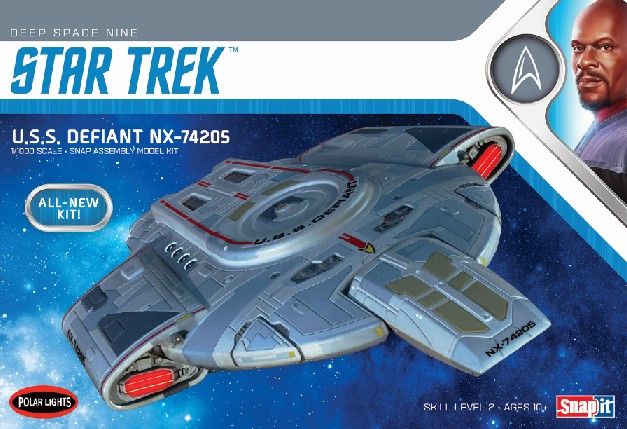 1/1000 Star Trek Deep Space Nine USS Defiant (Snap)