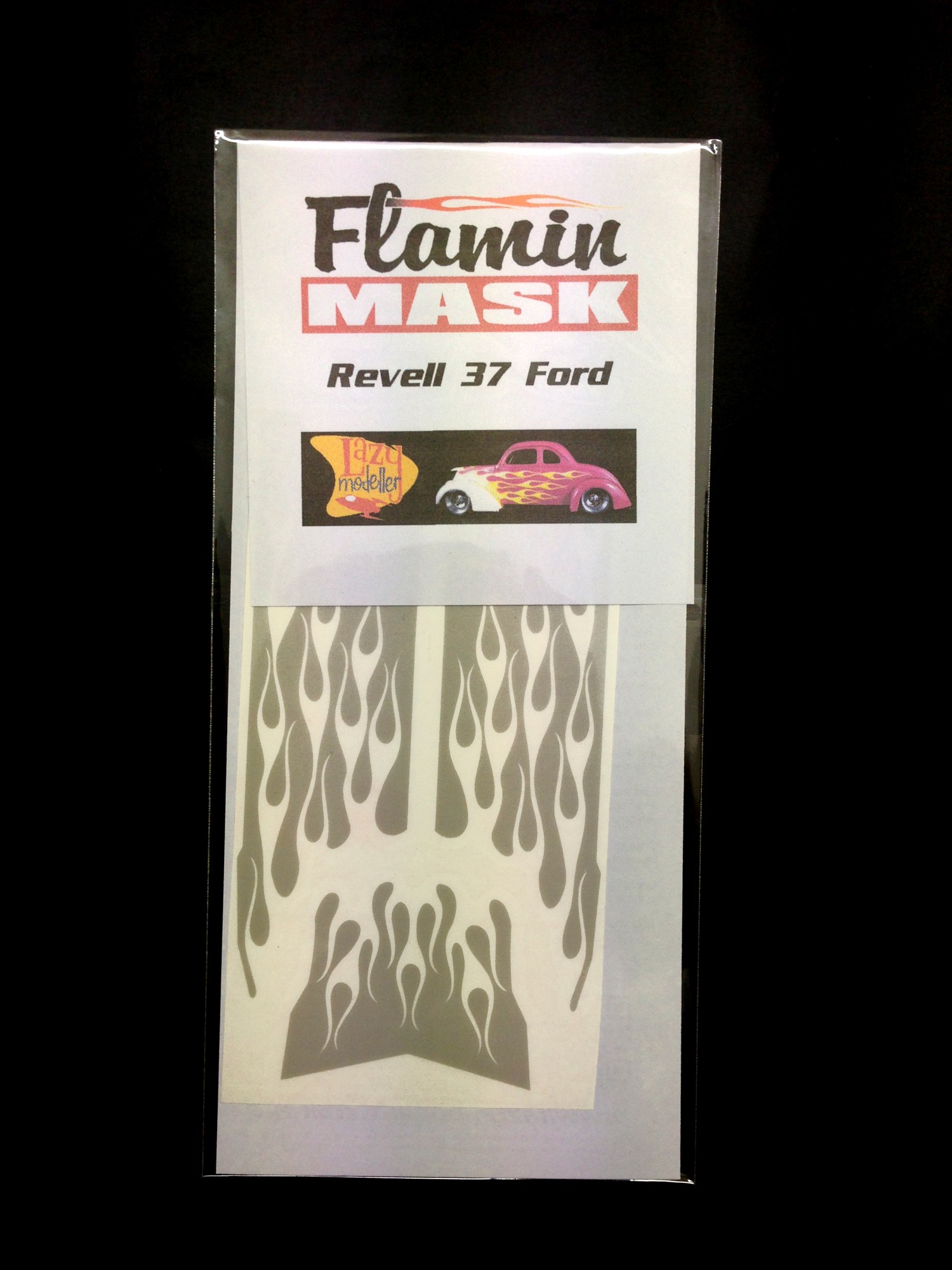 Flame Paint Masks for Revell 1/25 32 Ford 