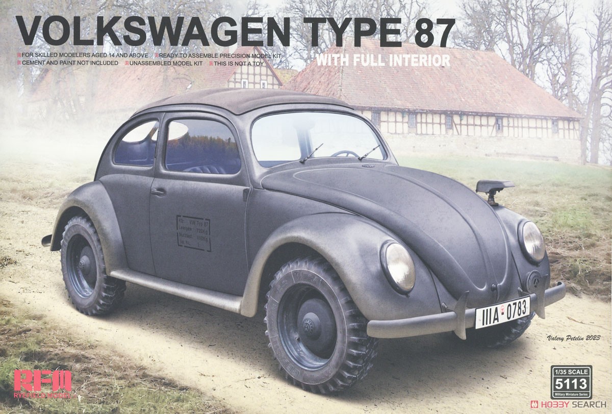 Volkswagen Type 87 with Full Interior