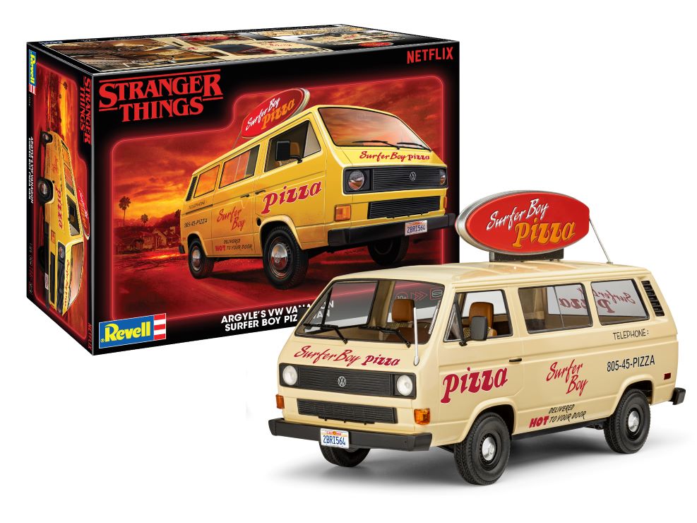 Stranger Things Argyle's Surfer Boy VW T3 Pizza Van