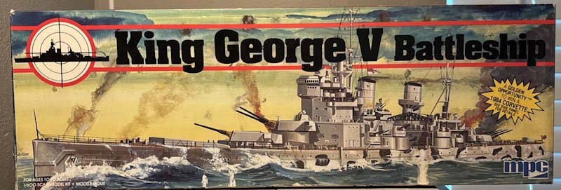 MPC/Airfix 1/600 HMS King George V