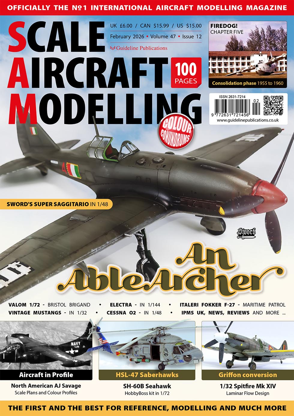 Scale Aircraft Modelling, Vol. 47 Issue #12, Feb 2026