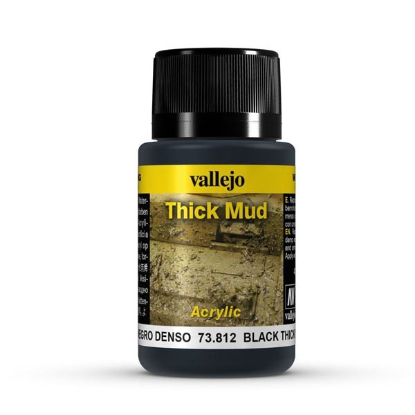 Black Thick Mud