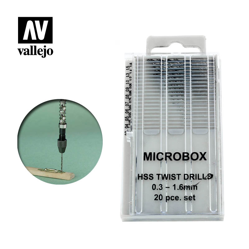Vallejo Micro Drill Set