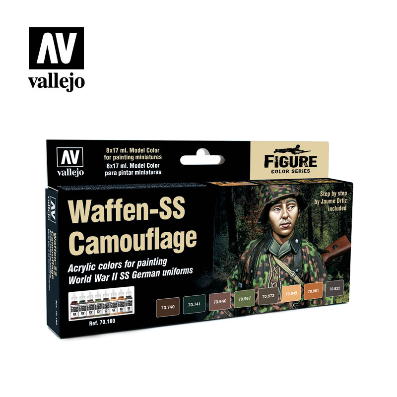 Waffen-SS Camouflage Paint Set