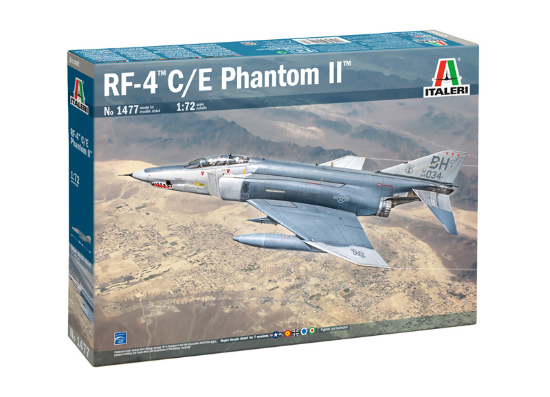 Italeri 1/72 RF-4 C/E Phantom II